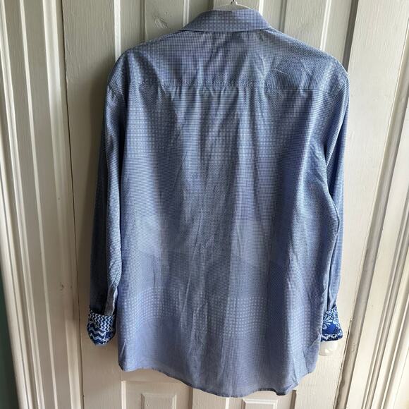 Robert Graham Flip Cuff Long Sleeve Button Down Shirt - Picture 7 of 10